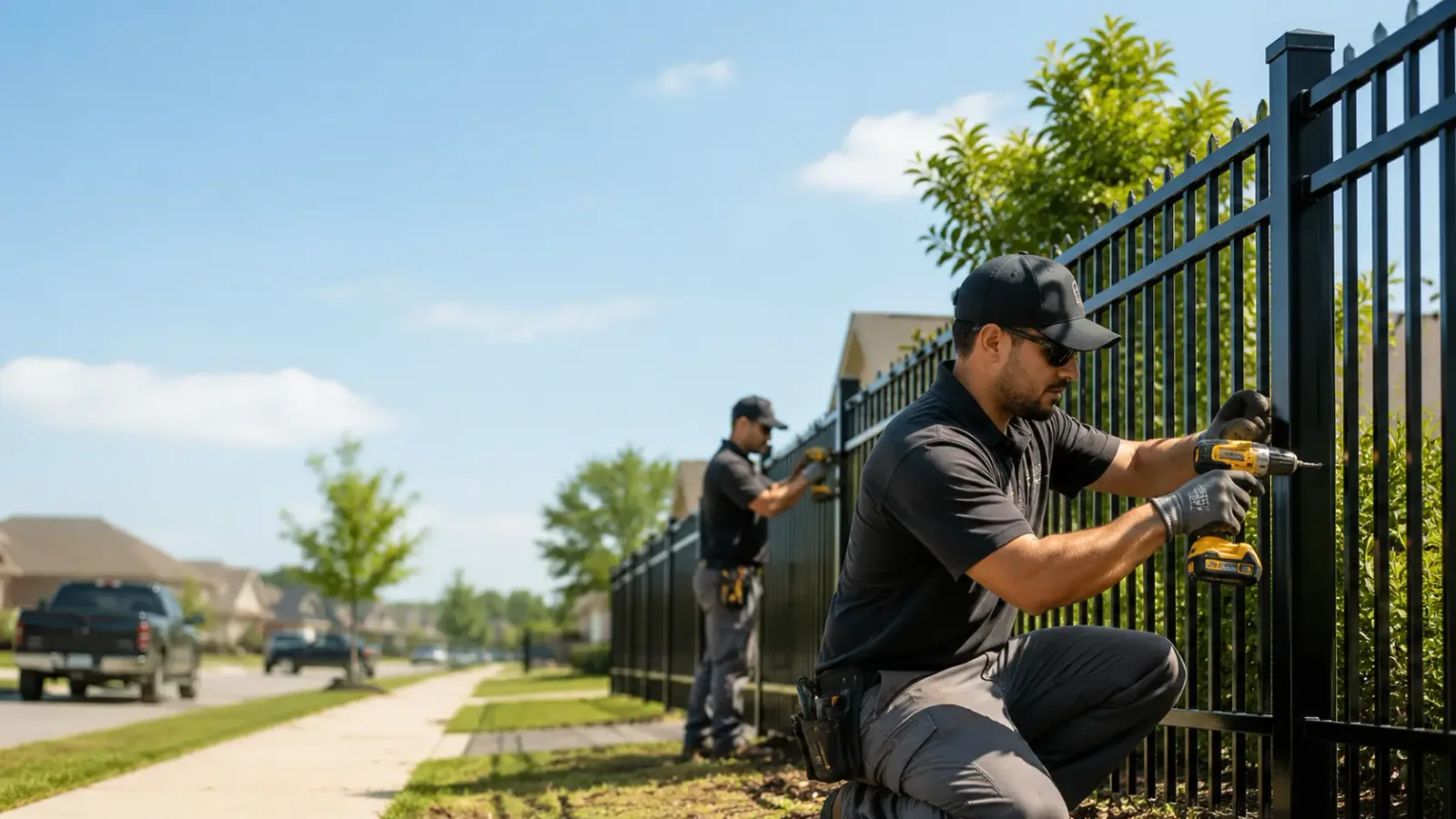 Metal Fence Installation in Milford, IL